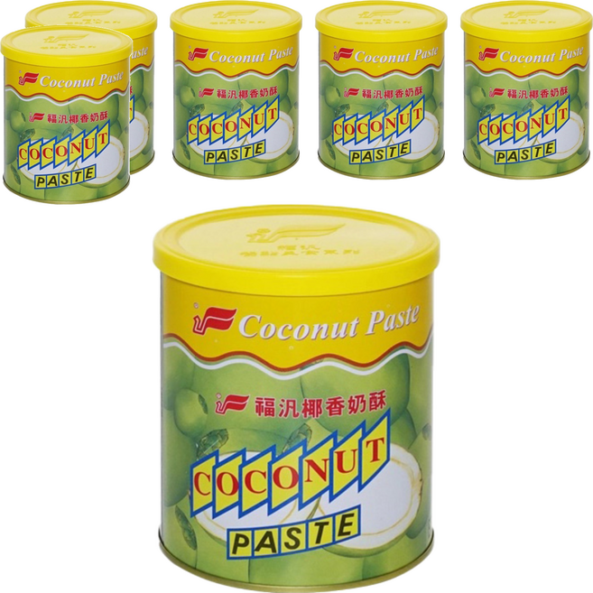 FUFANN 福汎 椰香奶酥, 800g, 6罐