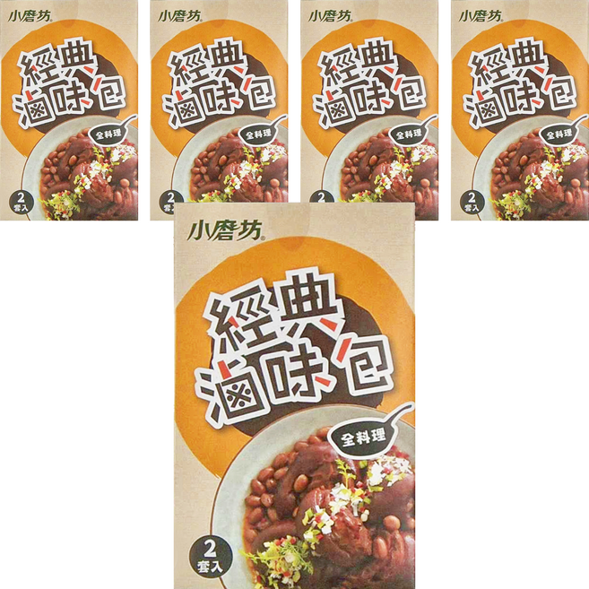 小磨坊 經典滷味包 2包, 24g, 5盒