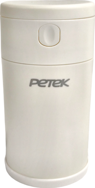 PeTeK 科技養寵 便攜式自動寵物飲水機 4.5 x 8.3cm 300ml, 白色, 1個