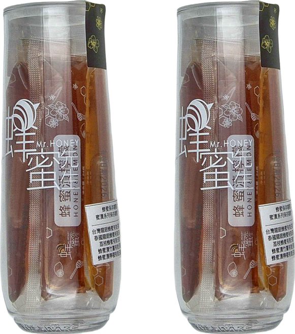 Mr.HONEY 蜂蜜先生 蜂蜜綜合隨身杯, 5入, 120g, 2瓶