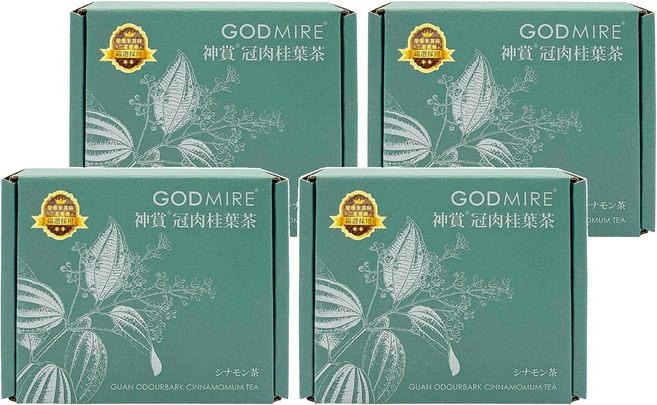 GODMIRE 神賞 冠肉桂葉茶, 3.5g, 12包, 4盒