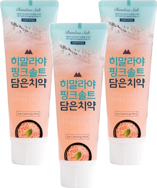 LG 生活健康 喜馬拉雅粉晶鹽 牙膏 冰澈薄荷口味