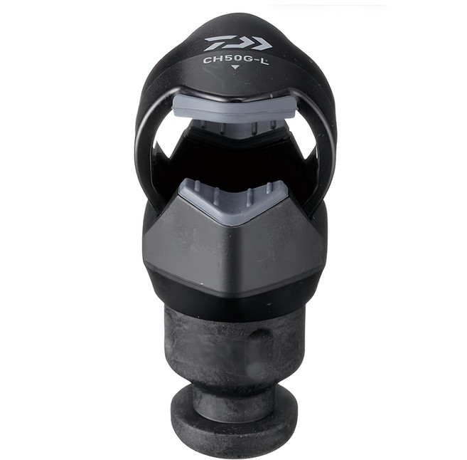DAIWA 大和 船竿架鎖竿頭 CH50G SS, 黑色, 1個