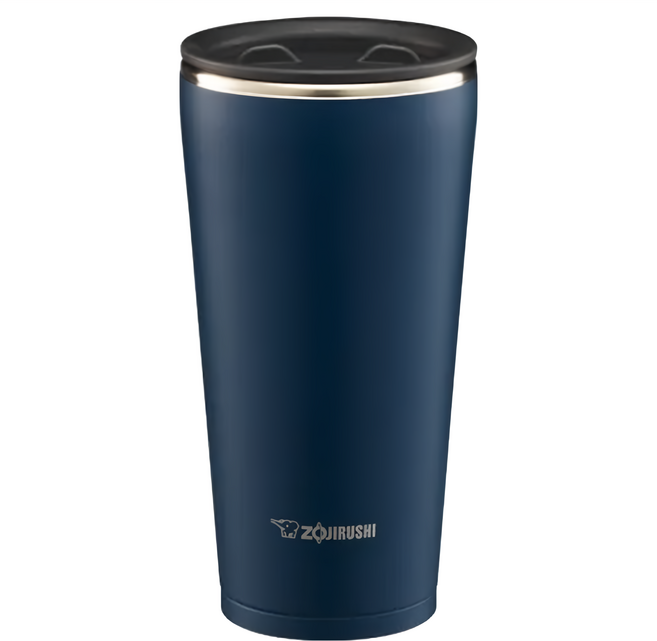 ZOJIRUSHI 象印 不鏽鋼真空保溫杯 SX-FSE45, 海軍藍, 1個, 450ml