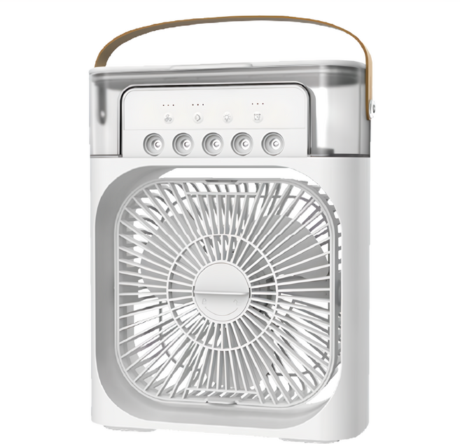 SOnGEn 松井 USB冰感香氛霧化水冷扇 主機 + usb電源線 + 擴香棉片 + 說明書 白色 600ml, SG-0607-W