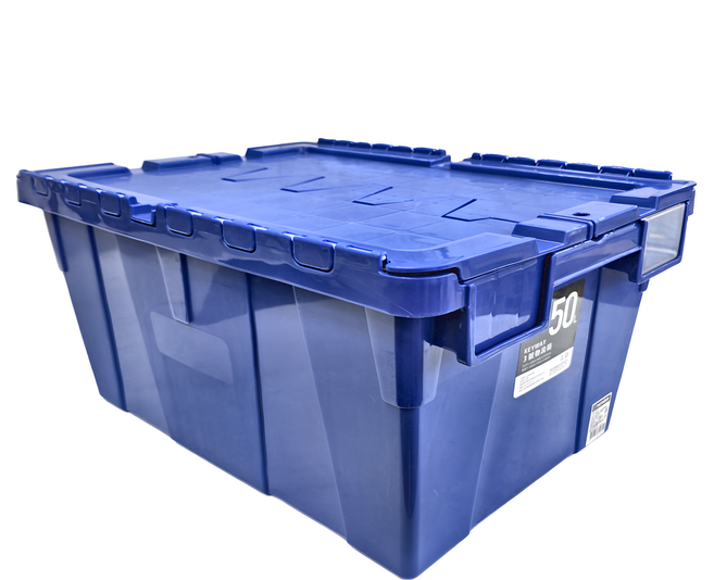 KEYWAY 聯府 3號物流箱 50L, 藍色, 1個