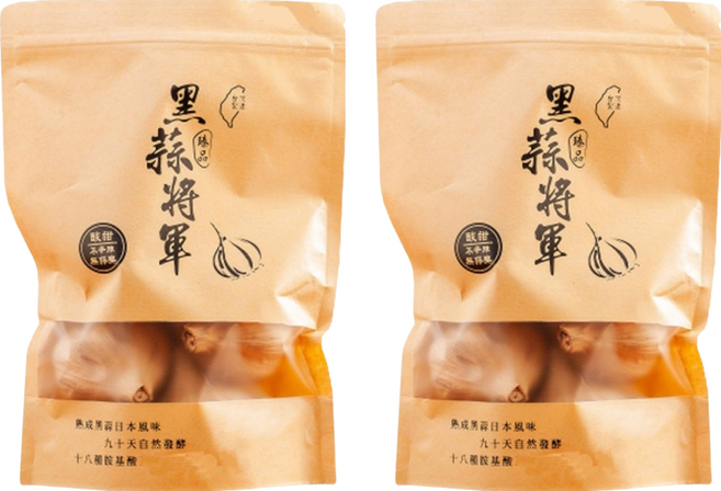 黑蒜將軍 養生黑蒜頭, 200g, 2包