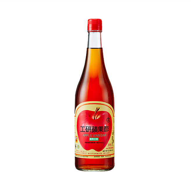 KONG YEN 工研 蘋果醋, 1瓶, 750ml