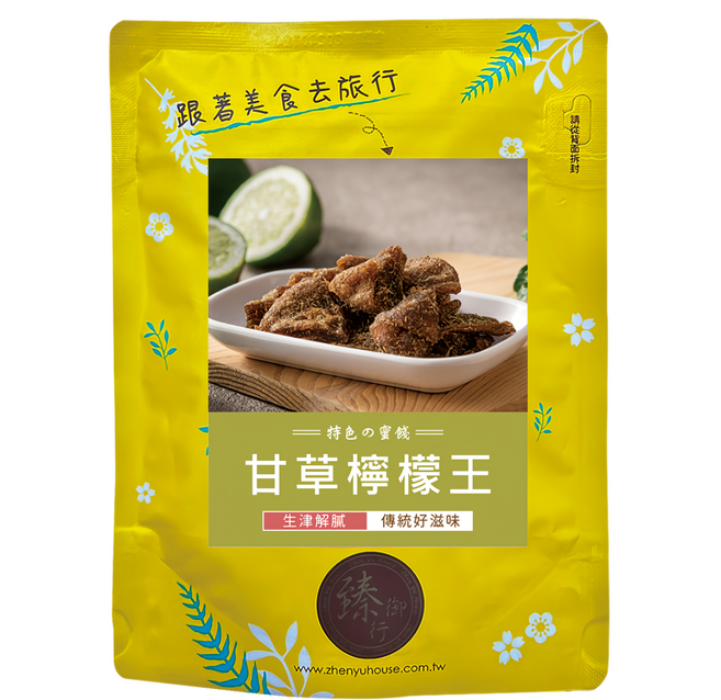 臻御行 甘草檸檬王, 1個, 150g