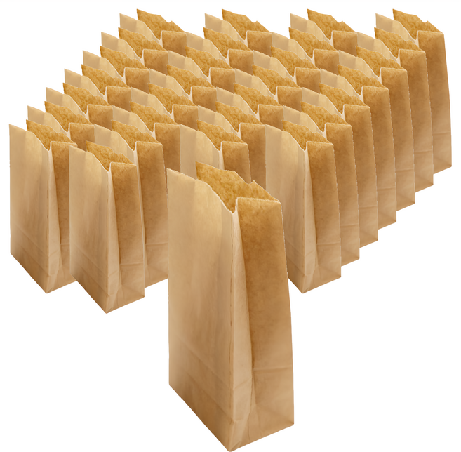 本牛皮紙 方形抱袋 代號#22a275 每本約50入寬220 x 高300 x 摺邊140 mm, 50入, 1本