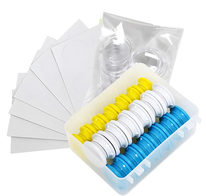 magpia 膠囊型姓名書寫型磁鐵, 多色, 30個