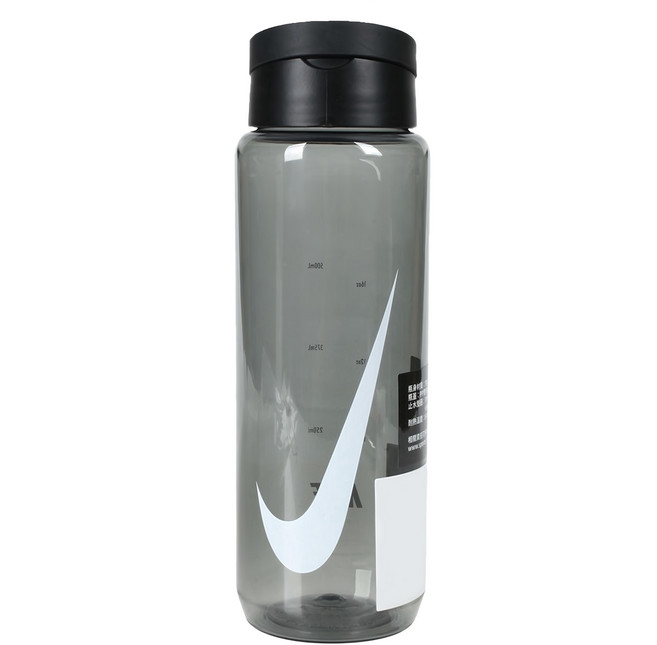 NIKE 耐吉 旋蓋式水壺, 黑色, 703ml, 1個