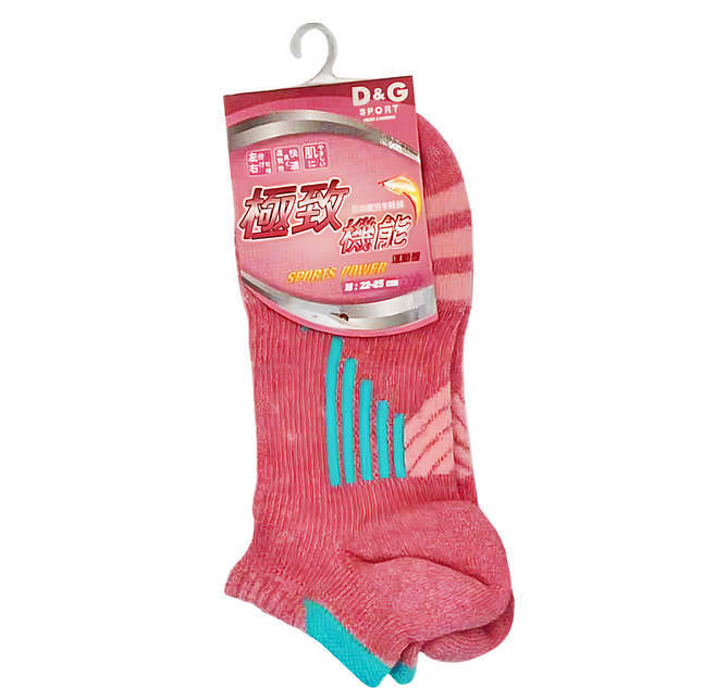 D&G 透氣避震足弓女襪