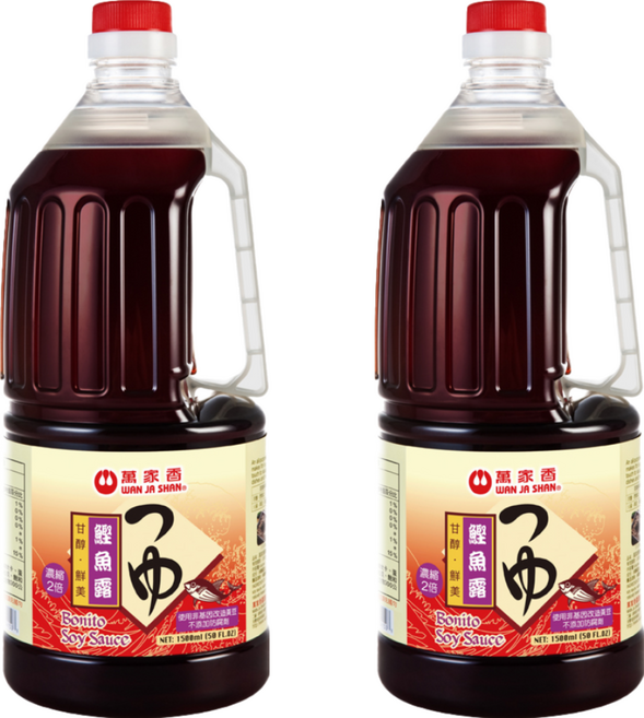 萬家香 鰹魚露, 1.5L, 2瓶