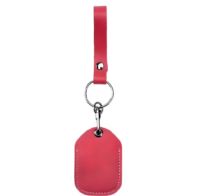 FANCY LIFE 門禁磁扣卡套 方形 紅色, 1個