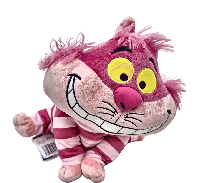 SEGA 愛麗絲夢遊仙境 絨毛玩偶 10歲以上, 柴郡貓 紅色 + 粉紅色, 1個, 32cm