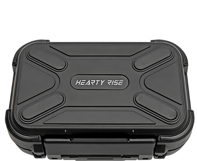 HEARTY RISE 哈帝來斯 防水配件盒, 黑色, 1個