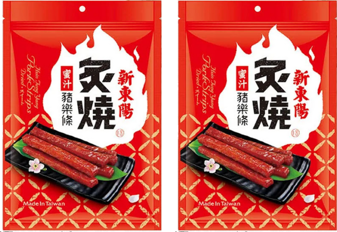 新東陽 蜜汁炙燒豬樂條, 165g, 2包