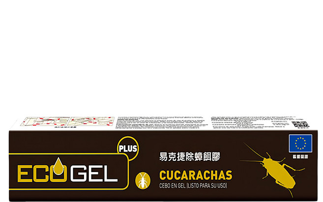 ECOGEL 易克捷 除蟑餌膠PLUS, 40g, 1盒