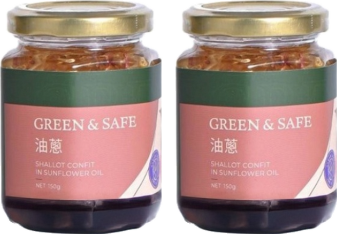 GREEN&SAFE 永豐餘生技 油蔥, 2罐, 150g