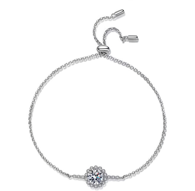 CF Diamond 手鍊 莫桑鑽 1克拉 C0003