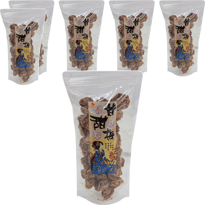 Chiao-E 巧益 甘甜梅, 170g, 6包