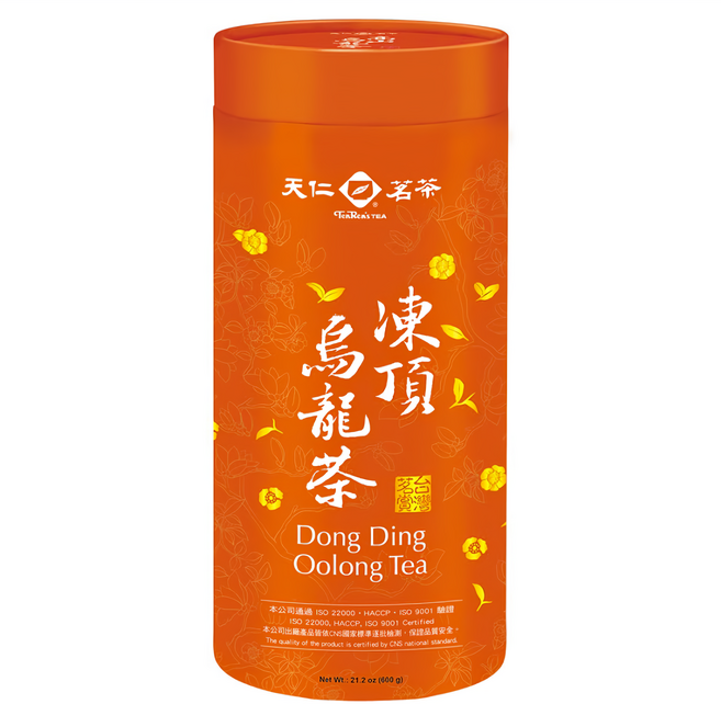 天仁茗茶 台灣茗賞凍頂烏龍茶, 300g, 2包, 1罐