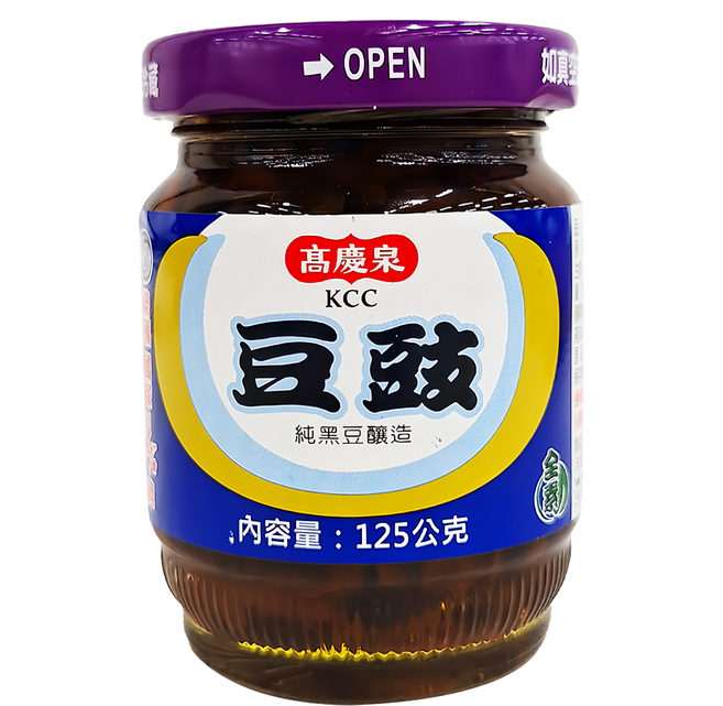高慶泉 素食豆豉, 125g, 1罐