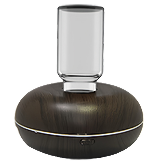 YEER 醫悅氛芳 無水精油感應霧化機, 黑木紋, SZ-018