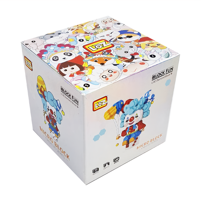 LoZ 派對小丑積木 960PCS, 多色, 1盒