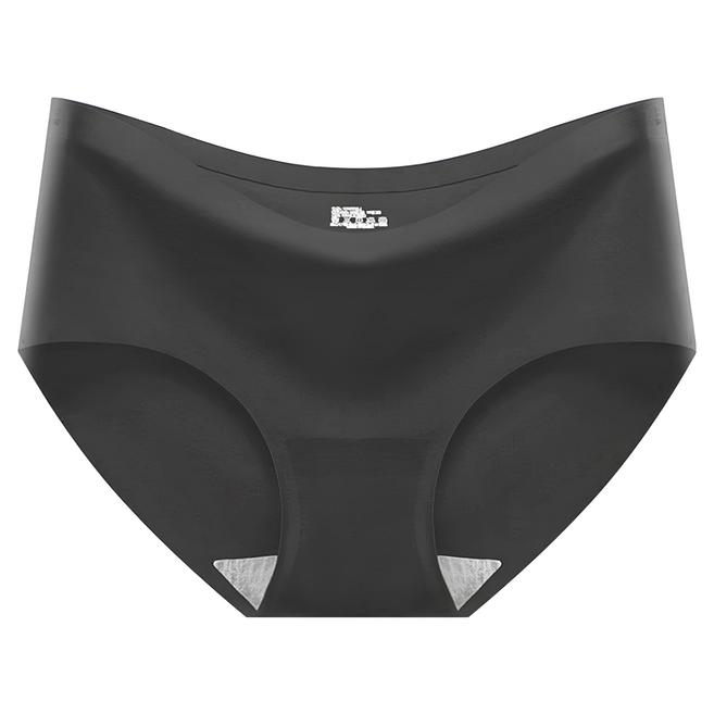 冰絲涼感透氣內褲, 新款黑色