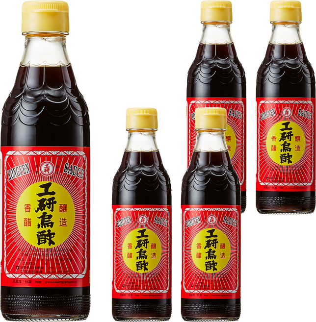 KONG YEN 工研 烏酢, 300ml, 5瓶