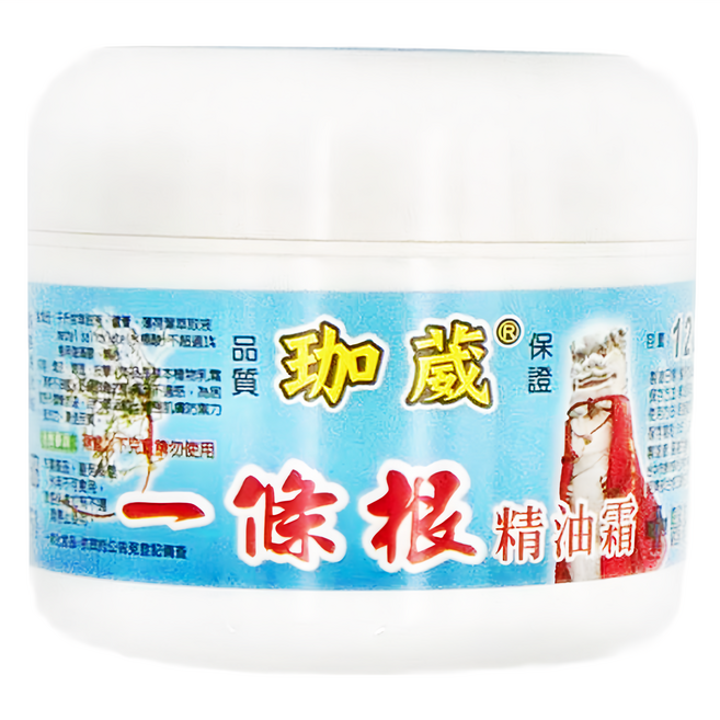Li 珈葳 金門一條根 精油霜 水性超涼 120g, 1入, 1罐