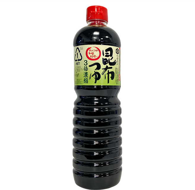 Wadakan 萬達寬昆布麵味露 3倍濃縮, 1L, 1瓶