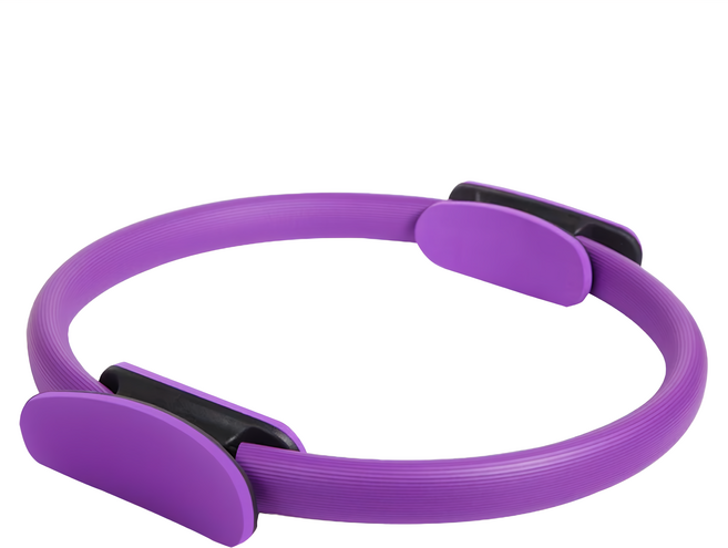 MICHAEL FITNESS 麥克健身 38cm 普拉提圈 2個 高密度EVA舒適材質, 紫色