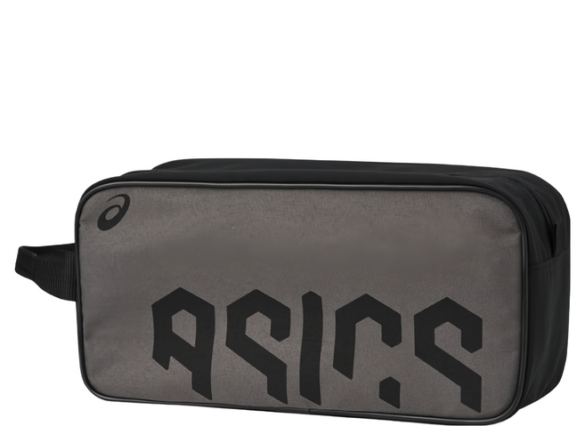 ASICS 亞瑟士 鞋袋 3033C104-001, 黑色 + 灰色, 1個