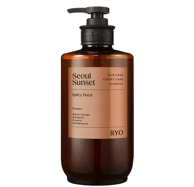 RYO 呂 強韌髮根香氛洗髮精 首爾夕陽, 585ml, 1瓶