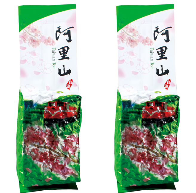 龍源茶品 鑫龍源 阿里山碧綠嫩鮮烏龍茶葉, 150g, 1入, 2包