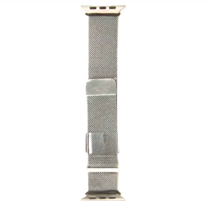 MAGEASY 米蘭不鏽鋼磁扣錶環, 銀色, 1個