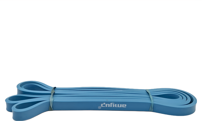 LEADER X 多功能訓練環狀彈力帶 15-35LB 91g, 藍色, 1條