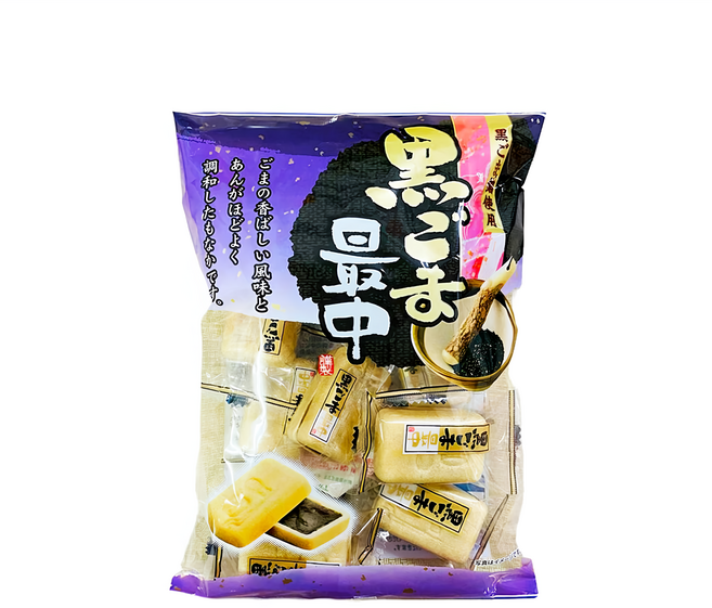 幸福堂 黑芝麻最中, 150g, 1袋