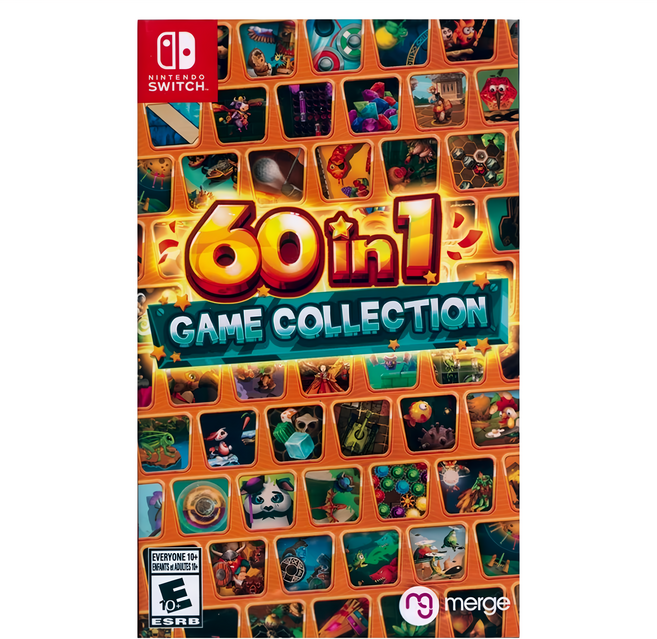 Switch 60 合 1 遊戲合集 英文美版