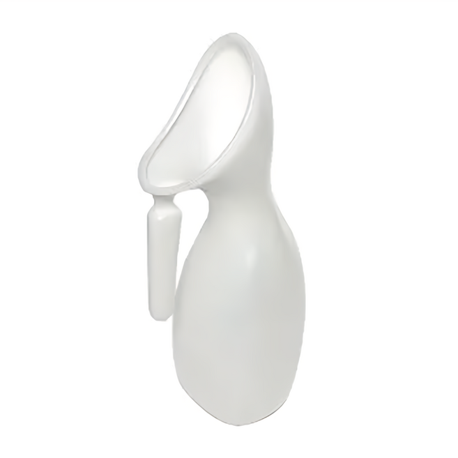 女用尿壺 行動解便容器, 2個, 白色