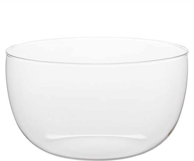 TAIWANGLASS 台灣玻璃 耐熱沙拉水果碗 1100ml, 透明色, 1個