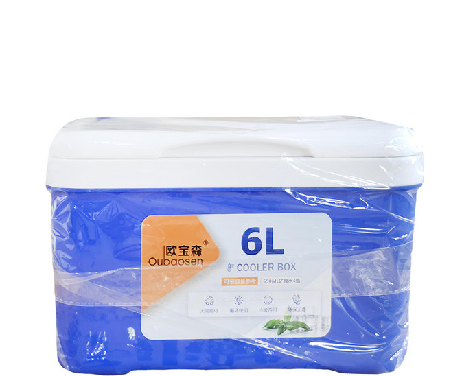 歐寶森 藍色保冰桶 300g, 藍色, 6L, 1個