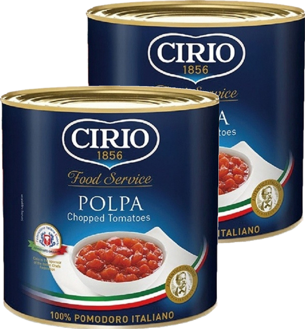 CIRIO 碎粒蕃茄, 2.55kg, 2罐