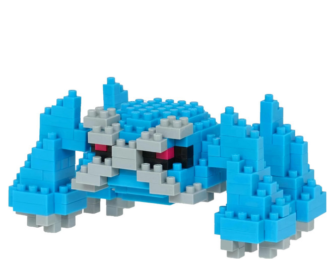nanoblock 河田積木 迷你積木 NBPM-098, 巨金怪 藍色, 1入