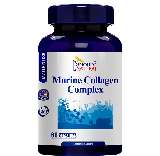ESMOND NATURAL 愛司盟 海洋蛋白複合膠囊, 60顆, 1罐