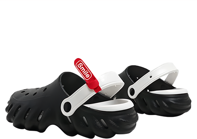 時尚個性踩屎感EVA兩用洞洞鞋 34-35