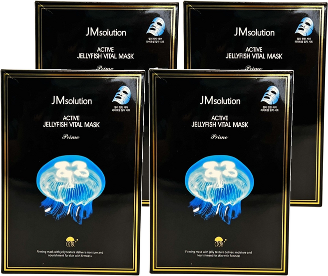 JMsolution 肌司研 韓國原廠直供 水母緊緻活化面膜, 10片, 4盒